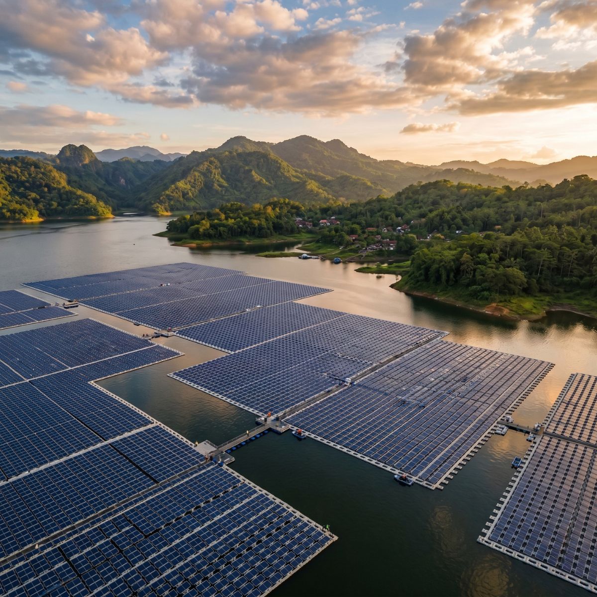 Floating Solar Plant, Indonesia